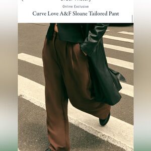 A&F Curve Sloan Sloan Pant - Brown